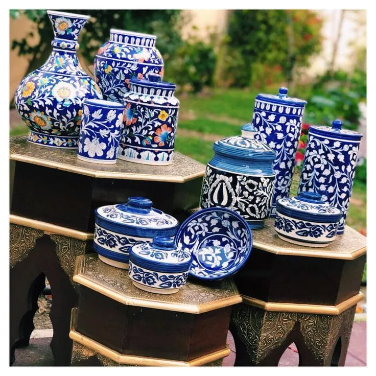 Blue Pottery